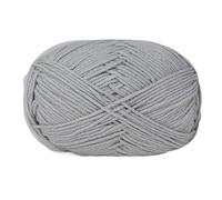 Wyvix 5 Rolls 4 Ply Milk Blend Cotton Yarn for Crocheting Medium Craft(11)