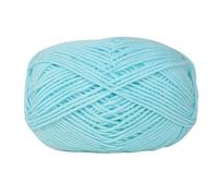 Wyvix 5 Rolls 4 Ply Milk Blend Cotton Yarn for Crocheting Medium Craft(47)