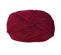 Wyvix 5 Rolls 4 Ply Milk Blend Cotton Yarn for Crocheting Medium Craft(58)