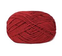 Wyvix 5 Rolls 4 Ply Milk Blend Cotton Yarn for Crocheting Medium Hand Craft(29)