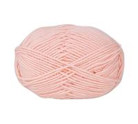 Wyvix 5 Rolls 4 Ply Milk Blend Cotton Yarn for Crocheting Medium Hand Craft(49)