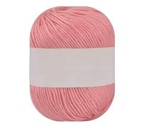 Wyvix 5 Rolls 50g Silk Protein Cotton Yarn for Crocheting Hand Knitting Blend(55)