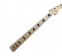 Wyvix 5 String Bass Neck Maple 20 Frets Block Inlay Gloss 72mm Heel Width Replacement Part