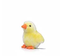 Wyvix Cute Yellow Chick Plush Keychain 4" Fluffy Child Chicken Stuffed Animal Easter Gift