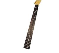 Wyvix Electric Guitar Neck 22 Frets Rosewood Fingerboard Maple Shaft Matte Satin Replacement Part DIY 10mm Tuner Holes
