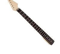 Wyvix Electric Guitar Neck 22 Frets Rosewood Fingerboard Maple Shaft Matte Satin Replacement Part DIY 10mm Tuner Holes