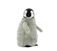 Wyvix Realistic Child Emperor Penguin Plush Toy - 12.6" Large Soft Chick Stuffed Animal with 360° Rotating Head & Body