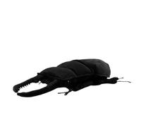 Wyvix Realistic Flat Stag Beetle Plush Toy - 10.2" Soft Dorcus Stuffed Animal with Serrated Mandibles