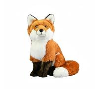 Wyvix Realistic Red Fox Plush Toy - 10.6" Sitting Stuffed Animal for Kids & Woodland Decor