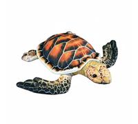 Wyvix Realistic Sea Plush Toy - 12.6" Soft Stuffed Animal with Vibrant Tortoiseshell Pattern & Detailed Scales