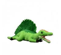 Wyvix Realistic Spinosaurus Plush Toy - 17.7" Soft Green Dinosaur Stuffed Animal with Red Sail & Crocodile Snout
