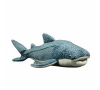 Wyvix Realistic Whale Shark Plush Toy - 20.5" Large Soft Spotted Ocean Fish Stuffed Animal with Open Mouth & Stable Belly