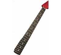 Wyvix Red Flame Maple Guitar Neck 22 Stainless Steel Frets Rosewood Board 25.5" Scale Gloss