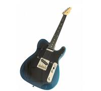 Wyvix T-Style Electric Guitar Solid Mahogany Body Maple Neck SS Pickups 3-Way for Professionals(Midnight Blue Burst)
