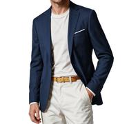 WYWK Mens Blazer Smart Casual Slim Fit Suit Lightweight Jacket Sports Coat