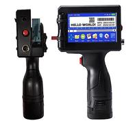 WYWL Portable Handheld Inkjet Printer - High Definition Code Printer with LED Touchscreen - Quick-Drying Ink Cartridge for Labels, Barcodes, Trademarks, Logos & Graphics - 4.3 Inch Screen