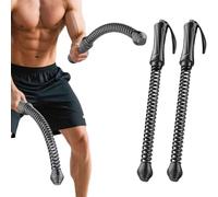 WYWY Ropeless Battle Ropes - Weighted Strength Training Bar with Intense Vibration, Portable Exercise Equipment to Improve Strength, Endurance & Full Body Workout