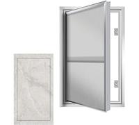 WYWY Tile Wall Access Cover Plate with Frame & Push-Lock System, Loft Kitchen Shower Inspection Panel Hatch, Recessed Door for Water Valve & Gas Meter Maintenance(30 * 65cm)
