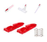 WYWY.Wide 2 Pack Cleaner Head Clip Latch Tab Button Replacement for Dyson V7 V8 V10 V11 V15 Vacuum Cleaner Extension Wand Clip Button, Wand Tube/Illumination Tool Button with Spring