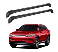 WYXFCBF 2 Pcs Car Roof Bars for VW ID.6 ID.5 ID.4 ID.3 ID3 ID4 ID5 ID6, Aluminum Roof Rack Cross Bar Luggage Rack Rails Travel Accessories,Black