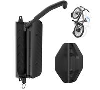 Wyxron Bike Wall Mount, Bike Rack Wall Vertical 32kg Weight Capacity Swivel With Fixed Design/Wall Baffle, For Garage Lightweight Bike/MTB/Road Bike/Children's Bike