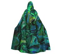 WYYDPPLK Funny Abalone Nacre Print Hooded Cloak For Adults - Unisex Halloween Christmas Cosplay Cape