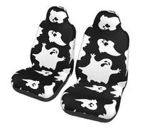 WYYDPPLK Halloween Goth Car Seat Covers With Full-Print Design â€“ Durable Polyester Material, Easy To Install And Clean, Universal Fit For Cars, Suvs, Trucks