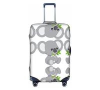 WYYDPPLK Koala Eat Leaf Suitcase Cover with Double-Sided Pattern Printing - Durable and Elastic Protection for Travel and Business Trips