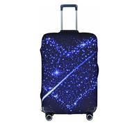 WYYDPPLK Shooting Star Heart Suitcase Cover with Double-Sided Pattern Printing - Durable and Elastic Protection for Travel and Business Trips