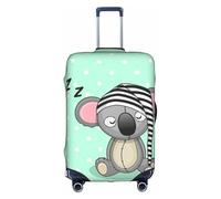 WYYDPPLK Sleeping Koala Cap Suitcase Cover with Double-Sided Pattern Printing - Durable and Elastic Protection for Travel and Business Trips