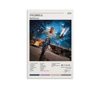 WYYRAB Bad Bunny YHLQMDLGWall Decoration Waterproof Canvas Poster High-definition Printing Suitable for Bedroom Living Room Coffee Shop DecorationUnframe-style20x30inch(50x75cm)