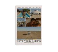 WYYRAB Don’t Worry Darling PosterWall Decoration Waterproof Canvas Poster High-definition Printing Suitable for Bedroom Living Room Coffee Shop DecorationUnframe-style08x12inch(20x30cm)