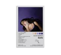 WYYRAB Guts Olivia RodrigoWall Decoration Waterproof Canvas Poster High-definition Printing Suitable for Bedroom Living Room Coffee Shop DecorationUnframe-style20x30inch(50x75cm)
