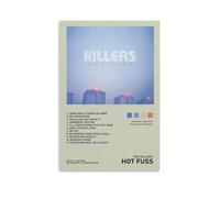 WYYRAB Hot Fuss The KillersWall Decoration Waterproof Canvas Poster High-definition Printing Suitable for Bedroom Living Room Coffee Shop DecorationUnframe-style20x30inch(50x75cm)