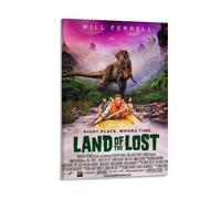 WYYRAB Land of The LostWall Decoration Waterproof Canvas Poster High-definition Printing Suitable for Bedroom Living Room Coffee Shop DecorationFrame-style16x24inch(40x60cm)