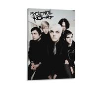 WYYRAB My Chemical RomanceWall Decoration Waterproof Canvas Poster High-definition Printing Suitable for Bedroom Living Room Coffee Shop DecorationFrame-style20x30inch(50x75cm)