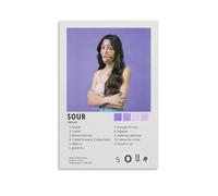 WYYRAB Sour Olivia RodrigoWall Decoration Waterproof Canvas Poster High-definition Printing Suitable for Bedroom Living Room Coffee Shop DecorationUnframe-style08x12inch(20x30cm)