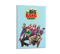 WYYRAB The Big Bang TheoryWall Decoration Waterproof Canvas Poster High-definition Printing Suitable for Bedroom Living Room Coffee Shop DecorationFrame-style08x12inch(20x30cm)