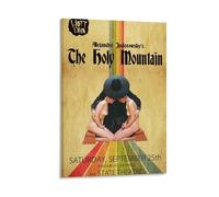 WYYRAB The Holy MountainWall Decoration Waterproof Canvas Poster High-definition Printing Suitable for Bedroom Living Room Coffee Shop DecorationFrame-style16x24inch(40x60cm)