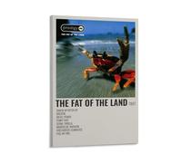 WYYRAB The Prodigy The Fat of The LandWall Decoration Waterproof Canvas Poster High-definition Printing Suitable for Bedroom Living Room Coffee Shop DecorationFrame-style20x30inch(50x75cm)