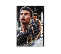 WYYRAB Victor WembanyamaWall Decoration Waterproof Canvas Poster High-definition Printing Suitable for Bedroom Living Room Coffee Shop DecorationUnframe-style12x18inch(30x45cm)