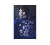 WYYXF American Football Legend Canvas Eli Manning Artmedcm Picture Print Modern Family Bedroom Decor Posters Unframed (50 x 70 cm)