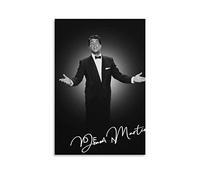 WYYXF Canvas Painting Dean Martin for Teen Girls Wall Painting for Living Room Bathroom Home Decor Without Frame (30 x 50 cm)