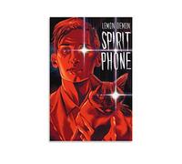 WYYXF Canvas Painting Lemon Demon Spirit Cell Phone Poster Art Deco Picture Print for Bedroom for Teenage Girls Without Frame (30 x 50 cm)
