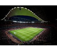 WYYXF Canvas Painting My Little Stadium Arsenal Stadium By Night Poster Canvas Wall Art Pictures for Bedroom Without Frame (60 x 90 cm)