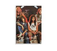 WYYXF Canvas Picture Kirk Hammett James Hetfield Lars Ulrich Poster and Wall Art Modern Family Bedroom Decor Without Frame (30 x 50 cm)
