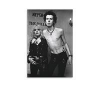 WYYXF Canvas Picture Sid Vicious Nancy Spungen Poster and Wall Art Modern Family Bedroom Decor Without Frame (30 x 50 cm)