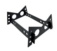 WYZBEN Support Display Stand for RC Catamaran Boat, Ship, Speedboat Model, DIY Black Plastic RC Toy Boat Hull Stand Holder