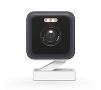 WYZE Cam v3 Pro 2K Indoor/Outdoor Wi-Fi Security Camera with Color Night Vision, Edge AI, Integrated Spotlight & Siren, 2-Way Audio, Compatible with Alexa & Google Assistant, White