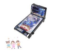 WZDXFNLD Desktop Ball Shooting Toy, Retro Arcade Machine for Indoor Game Room with Light and Scorekeeper, Tabletop Pinball Machine, Puzzle Pinball Game, Pinball Gifts